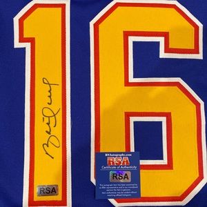 Brett Hull St. Louis Blues autographed jersey.